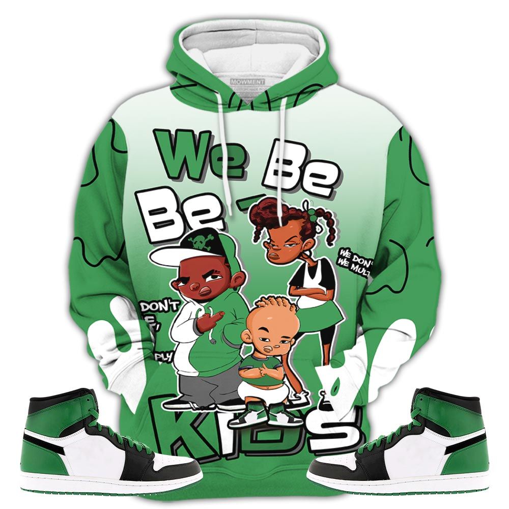 Bebe Kids 80S Baby Sneaker Shirt Match Lucky Green 1S, Jordan 1 Lucky Green Hoodie Sweatshirt Tee All Over Print MKO Shirt Bebe Kids 80S Baby Sneaker Shirt Match Lucky Green 1S, Jordan 1 Lucky Green Hoodie Sweatshirt Tee All Over Print MKO Shirt