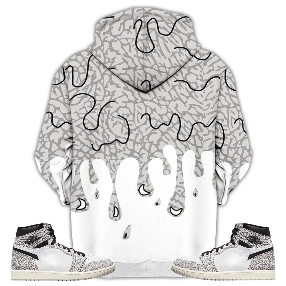 Bebe Kids 80S Baby Sneaker Shirt Match Og Elephant 1S, Jordan 1 White Cement Hoodie Sweatshirt Tee All Over Print MKO Shirt