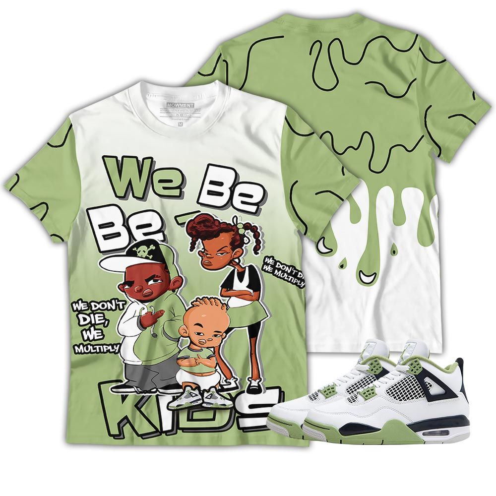 Bebe Kids 80S Baby Sneaker Shirt Match Retro Oil Green 4S, Jordan 4 Oil Green Hoodie Sweatshirt Tee All Over Print MKO Shirt Bebe Kids 80S Baby Sneaker Shirt Match Retro Oil Green 4S, Jordan 4 Oil Green Hoodie Sweatshirt Tee All Over Print MKO Shirt