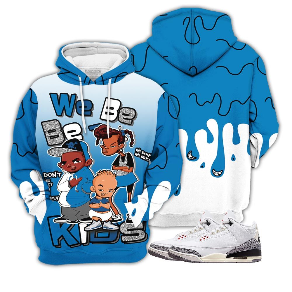 Bebe Kids 80S Baby Sneaker Shirt Match Wizards 3S, Jordan Retro 3 Wizards Hoodie Sweatshirt Tee All Over Print MKO Shirt