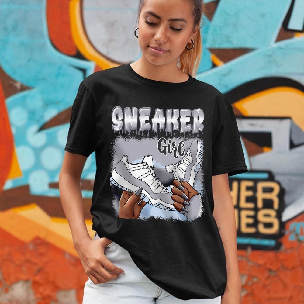 Black Fashion Sneaker Shirt Match Cement Grey 11s, Jordan 11 Low Cement Grey MKO Hoodie Black Fashion Sneaker Shirt Match Cement Grey 11s, Jordan 11 Low Cement Grey MKO Hoodie