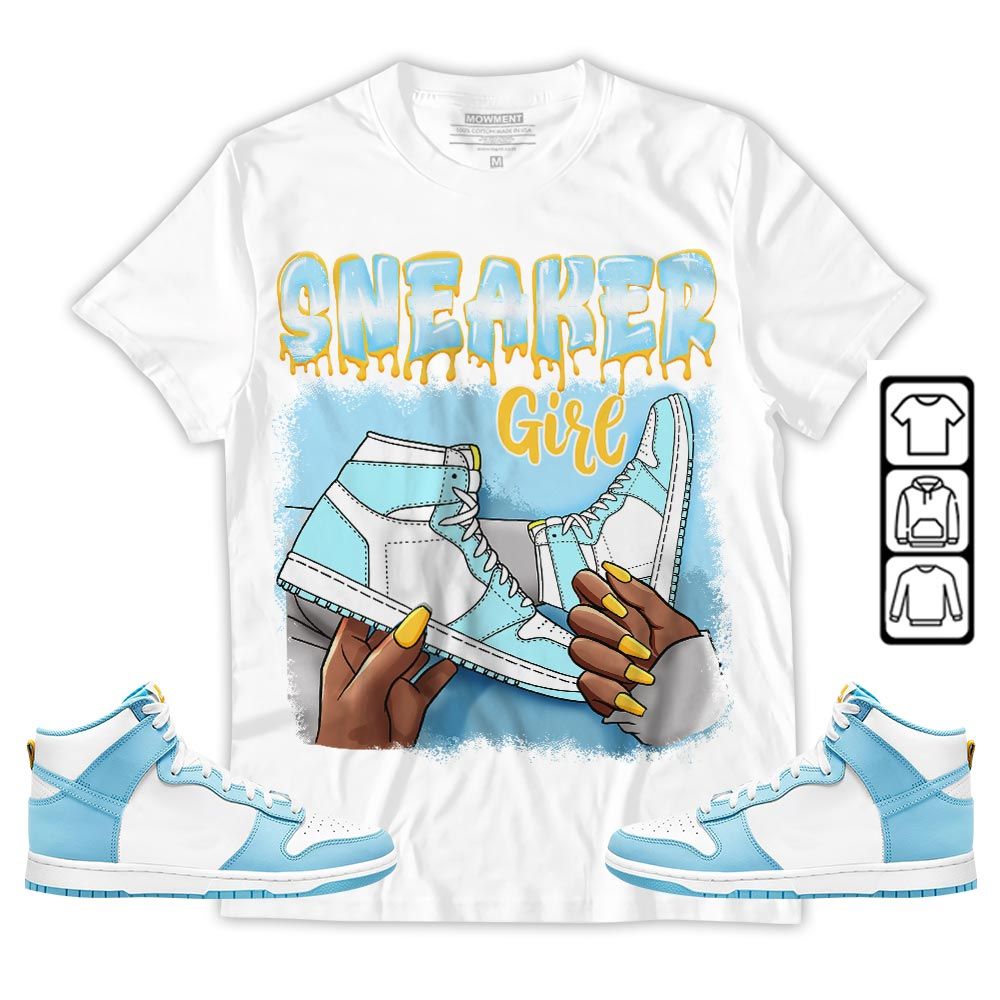 Black Fashion Sneaker Shirt Match Dunk High Blue Chill, Dunk High Homer Simpson MKO T-Shirt Black Fashion Sneaker Shirt Match Dunk High Blue Chill, Dunk High Homer Simpson MKO T-Shirt