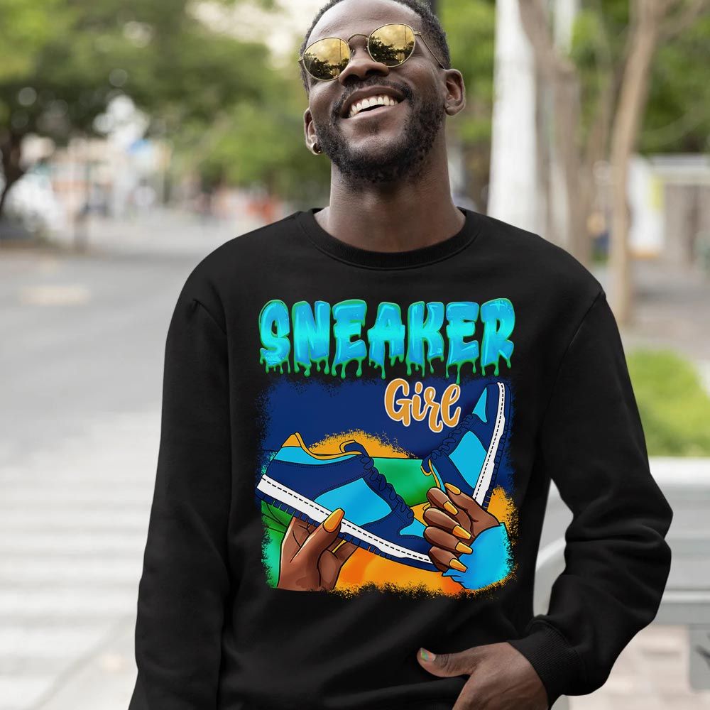 Black Fashion Sneaker Shirt Match Dunk Low GS Kyrie, Dunk Low GS Electric Algae MKO T-Shirt Black Fashion Sneaker Shirt Match Dunk Low GS Kyrie, Dunk Low GS Electric Algae MKO T-Shirt