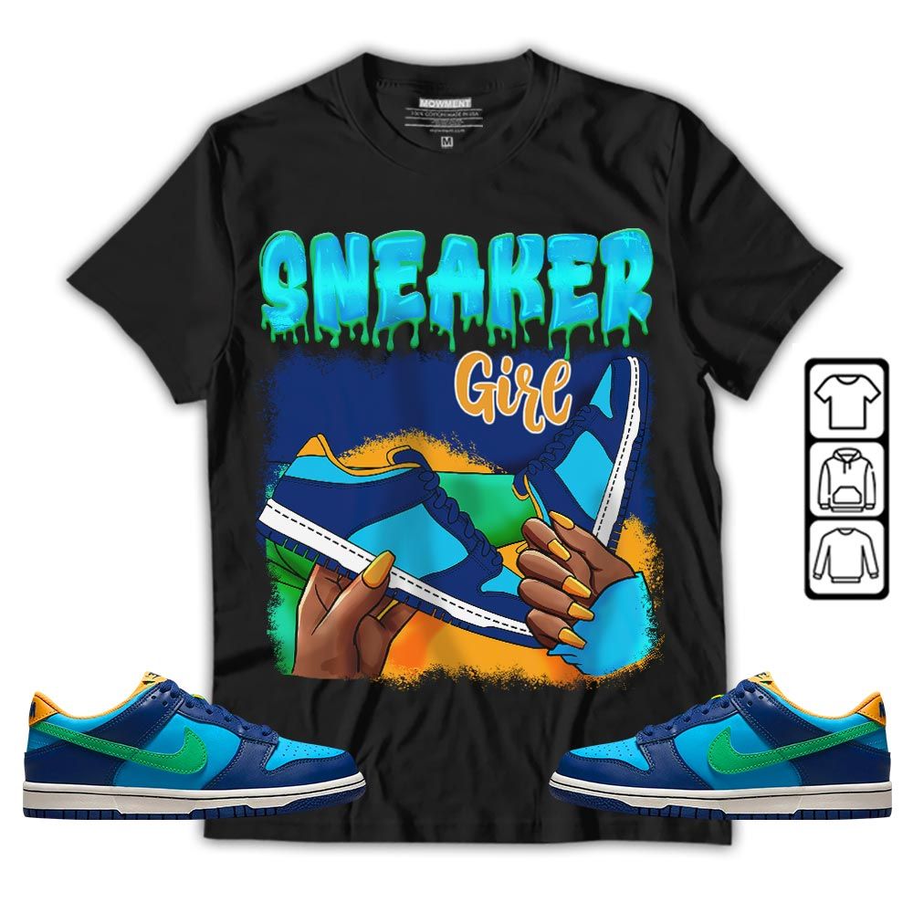 Black Fashion Sneaker Shirt Match Dunk Low GS Kyrie, Dunk Low GS Electric Algae MKO T-Shirt Black Fashion Sneaker Shirt Match Dunk Low GS Kyrie, Dunk Low GS Electric Algae MKO T-Shirt