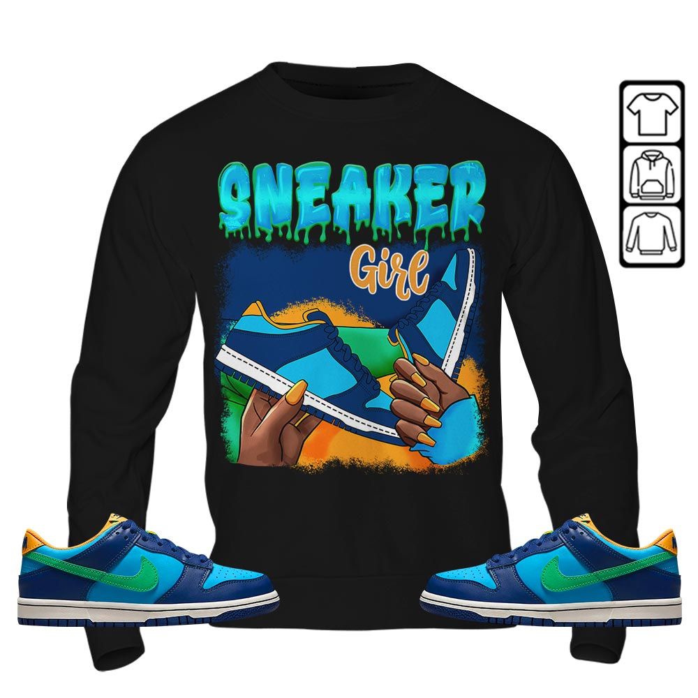 Black Fashion Sneaker Shirt Match Dunk Low GS Kyrie, Dunk Low GS Electric Algae MKO T-Shirt Black Fashion Sneaker Shirt Match Dunk Low GS Kyrie, Dunk Low GS Electric Algae MKO T-Shirt