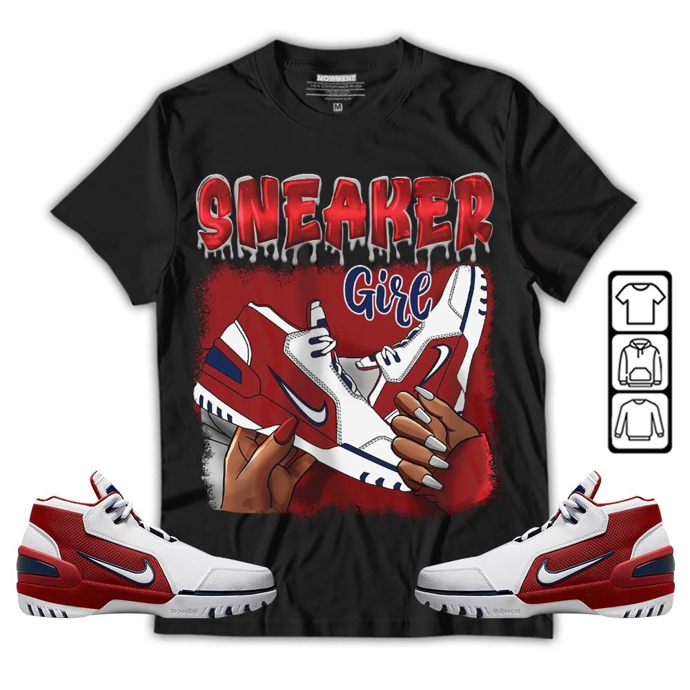 Black Fashion Sneaker Shirt Match Generation First Game, Air Zoom Generation First Game MKO T-Shirt