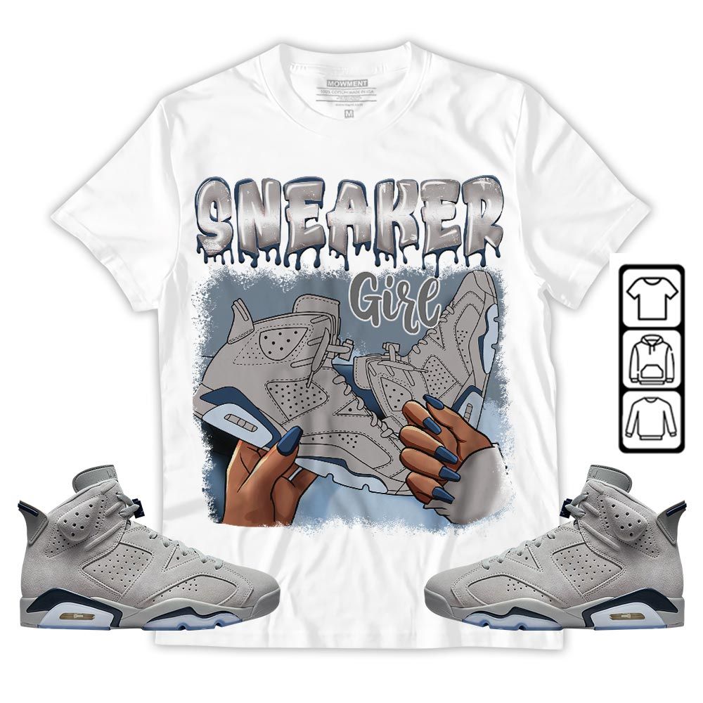 Black Fashion Sneaker Shirt Match Georgetown 6s, Jordan 6 Retro Georgetown MKO T-Shirt Black Fashion Sneaker Shirt Match Georgetown 6s, Jordan 6 Retro Georgetown MKO T-Shirt
