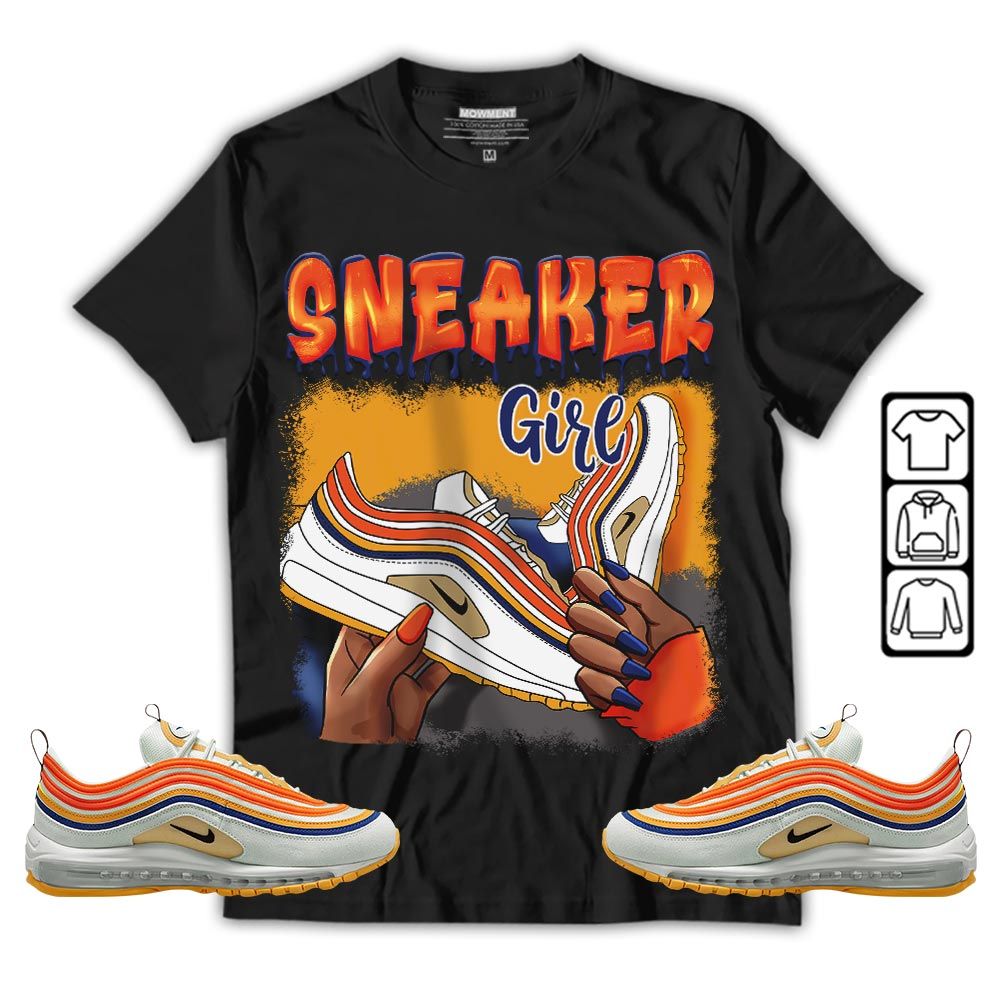 Black Fashion Sneaker Shirt Match Max 97 Frank Rudy, Air Max 97 SE Air Pressure MKO T-Shirt