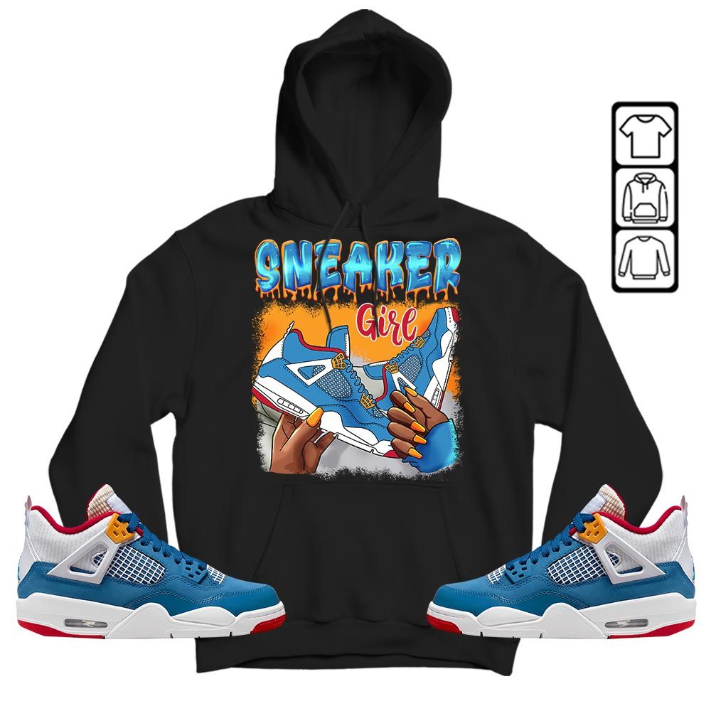 Black Fashion Sneaker Shirt Match Messy Room 4s, Jordan 4 GS Messy Room MKO T-Shirt Black Fashion Sneaker Shirt Match Messy Room 4s, Jordan 4 GS Messy Room MKO T-Shirt