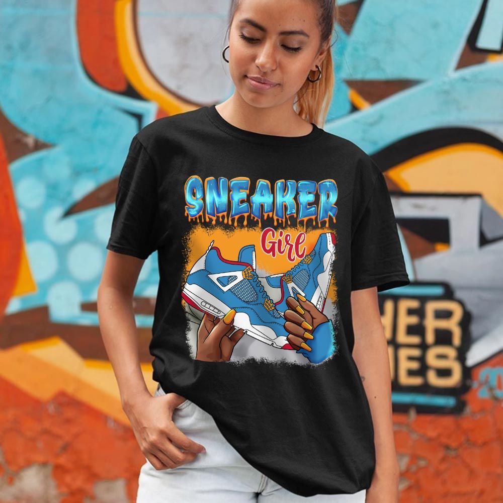 Black Fashion Sneaker Shirt Match Messy Room 4s, Jordan 4 GS Messy Room MKO T-Shirt Black Fashion Sneaker Shirt Match Messy Room 4s, Jordan 4 GS Messy Room MKO T-Shirt