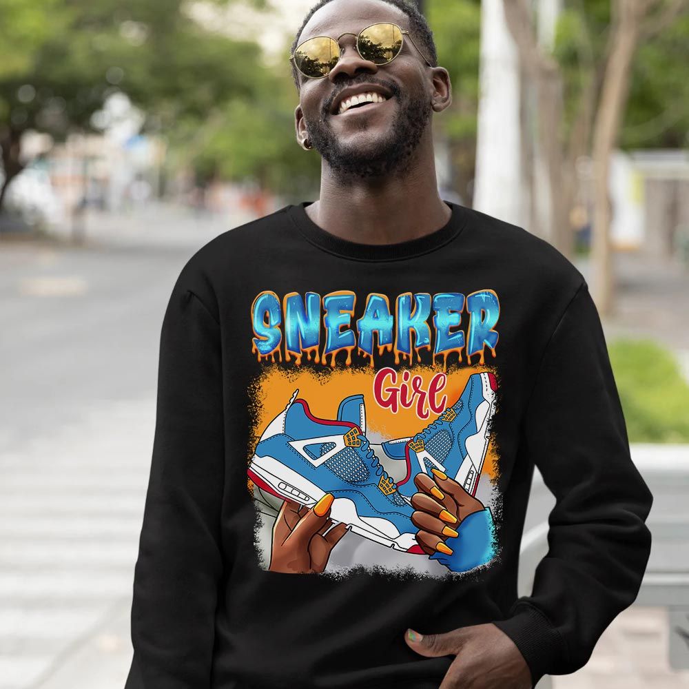 Black Fashion Sneaker Shirt Match Messy Room 4s, Jordan 4 GS Messy Room MKO T-Shirt Black Fashion Sneaker Shirt Match Messy Room 4s, Jordan 4 GS Messy Room MKO T-Shirt