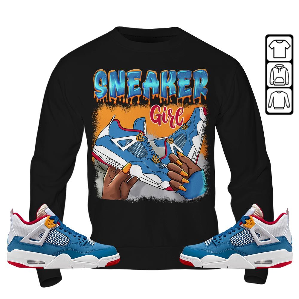 Black Fashion Sneaker Shirt Match Messy Room 4s, Jordan 4 GS Messy Room MKO T-Shirt Black Fashion Sneaker Shirt Match Messy Room 4s, Jordan 4 GS Messy Room MKO T-Shirt