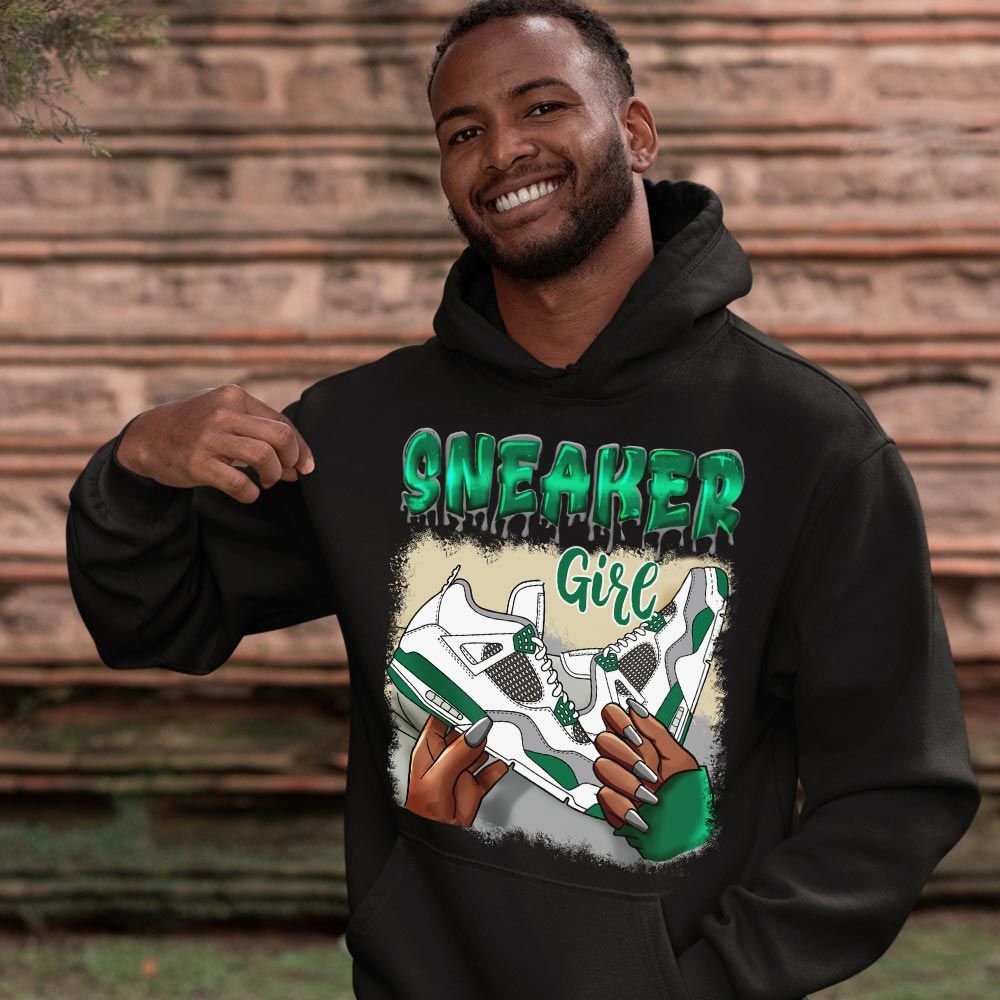 Black Fashion Sneaker Shirt Match Retro Pine Green 4s, Jordan 4 Pine Green MKO T-Shirt Black Fashion Sneaker Shirt Match Retro Pine Green 4s, Jordan 4 Pine Green MKO T-Shirt