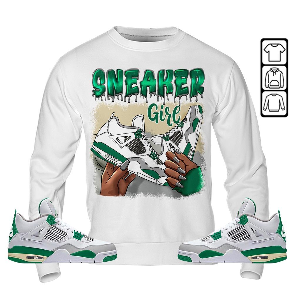 Black Fashion Sneaker Shirt Match Retro Pine Green 4s, Jordan 4 Pine Green MKO T-Shirt Black Fashion Sneaker Shirt Match Retro Pine Green 4s, Jordan 4 Pine Green MKO T-Shirt