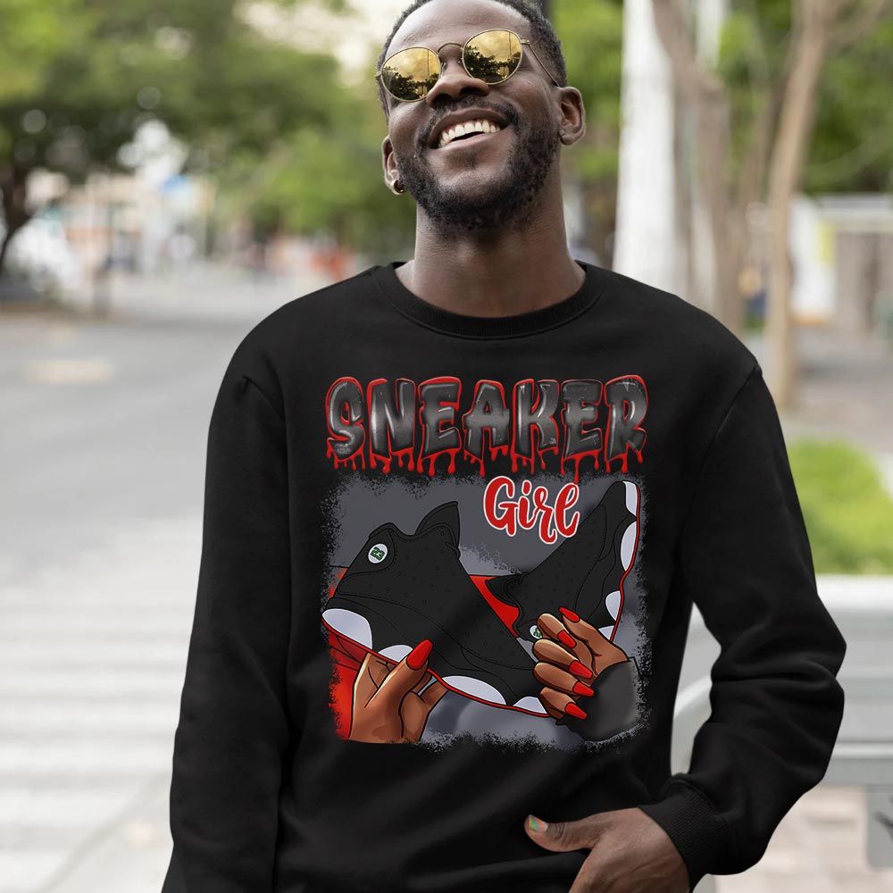Black Fashion Sneaker Shirt Match Retro Playoffs 13s, Jordan 13 Playoffs MKO T-Shirt Black Fashion Sneaker Shirt Match Retro Playoffs 13s, Jordan 13 Playoffs MKO T-Shirt