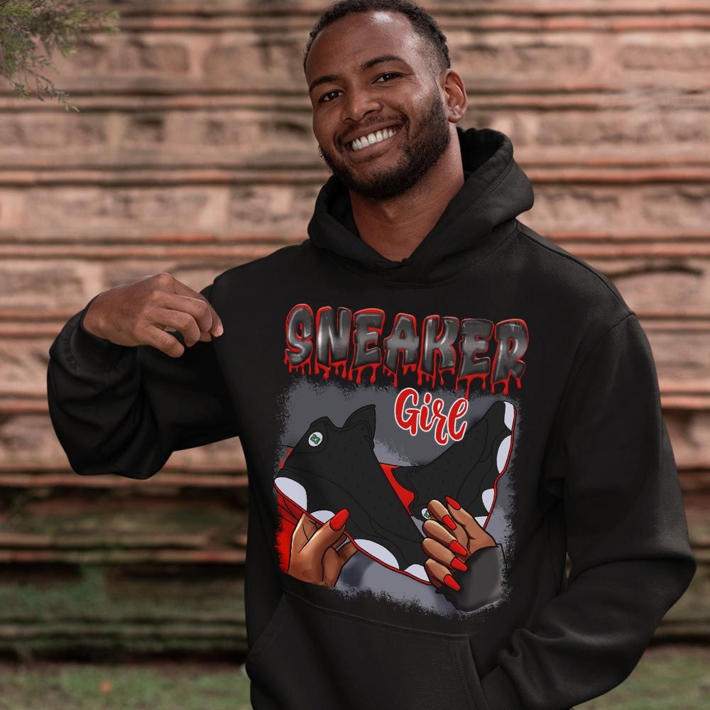 Black Fashion Sneaker Shirt Match Retro Playoffs 13s, Jordan 13 Playoffs MKO T-Shirt Black Fashion Sneaker Shirt Match Retro Playoffs 13s, Jordan 13 Playoffs MKO T-Shirt