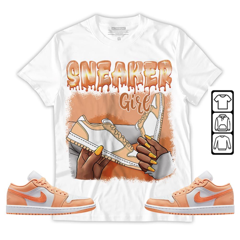 Black Fashion Sneaker Shirt Match Sunset Haze 1s, Jordan 1 Low Sunset Haze MKO T-Shirt Black Fashion Sneaker Shirt Match Sunset Haze 1s, Jordan 1 Low Sunset Haze MKO T-Shirt