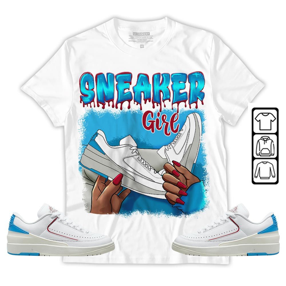 Black Fashion Sneaker Shirt Match University To Chicago 2s, Jordan 2 Low Blue To Chicago MKO T-Shirt Black Fashion Sneaker Shirt Match University To Chicago 2s, Jordan 2 Low Blue To Chicago MKO T-Shirt