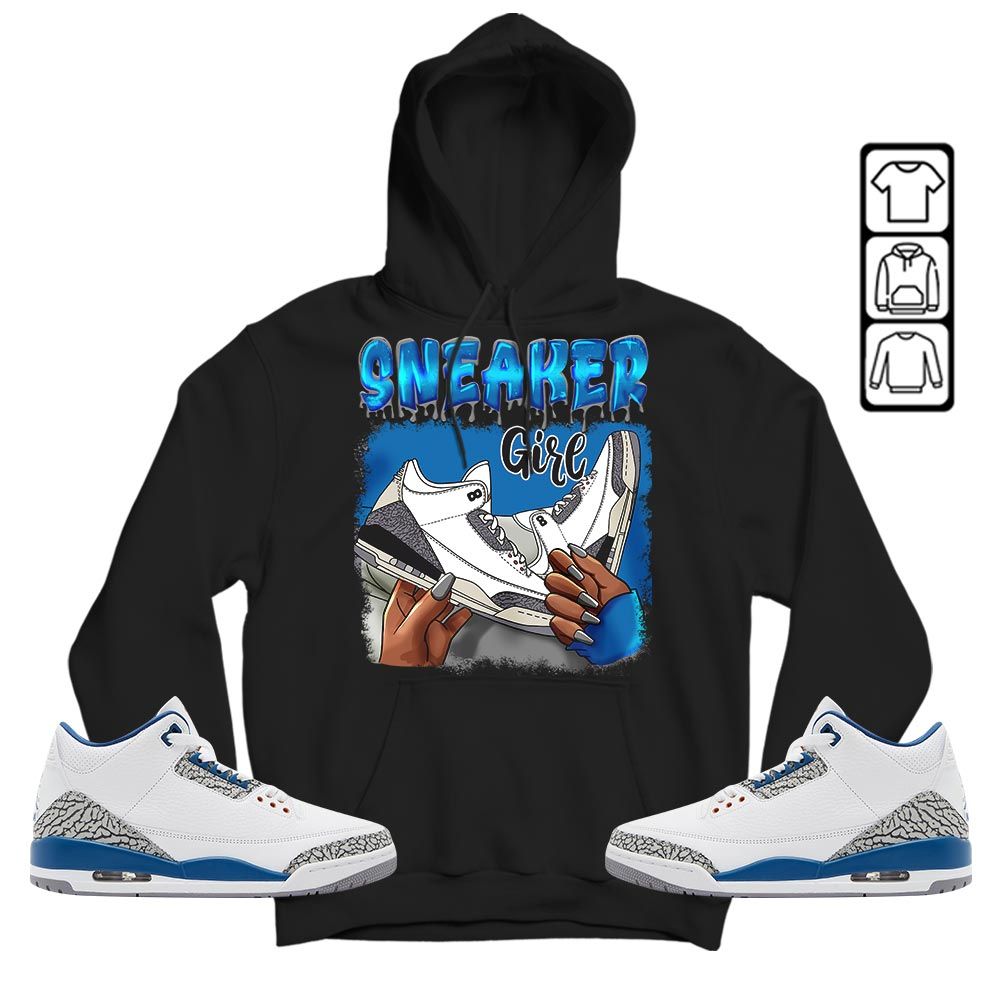 Black Fashion Sneaker Shirt Match Wizards 3s, Jordan Retro 3 Wizards MKO T-Shirt Black Fashion Sneaker Shirt Match Wizards 3s, Jordan Retro 3 Wizards MKO T-Shirt