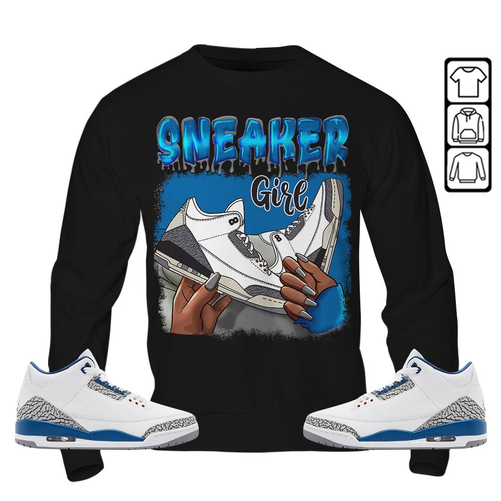 Black Fashion Sneaker Shirt Match Wizards 3s, Jordan Retro 3 Wizards MKO T-Shirt Black Fashion Sneaker Shirt Match Wizards 3s, Jordan Retro 3 Wizards MKO T-Shirt