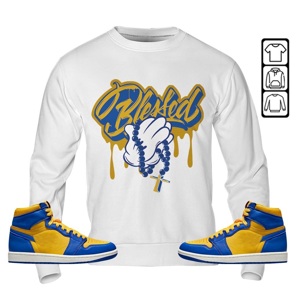Blessed Drip Sneaker Shirt Match 2023 Laney 1s, Jordan 1 Retro High Laney MKO T-Shirt Blessed Drip Sneaker Shirt Match 2023 Laney 1s, Jordan 1 Retro High Laney MKO T-Shirt