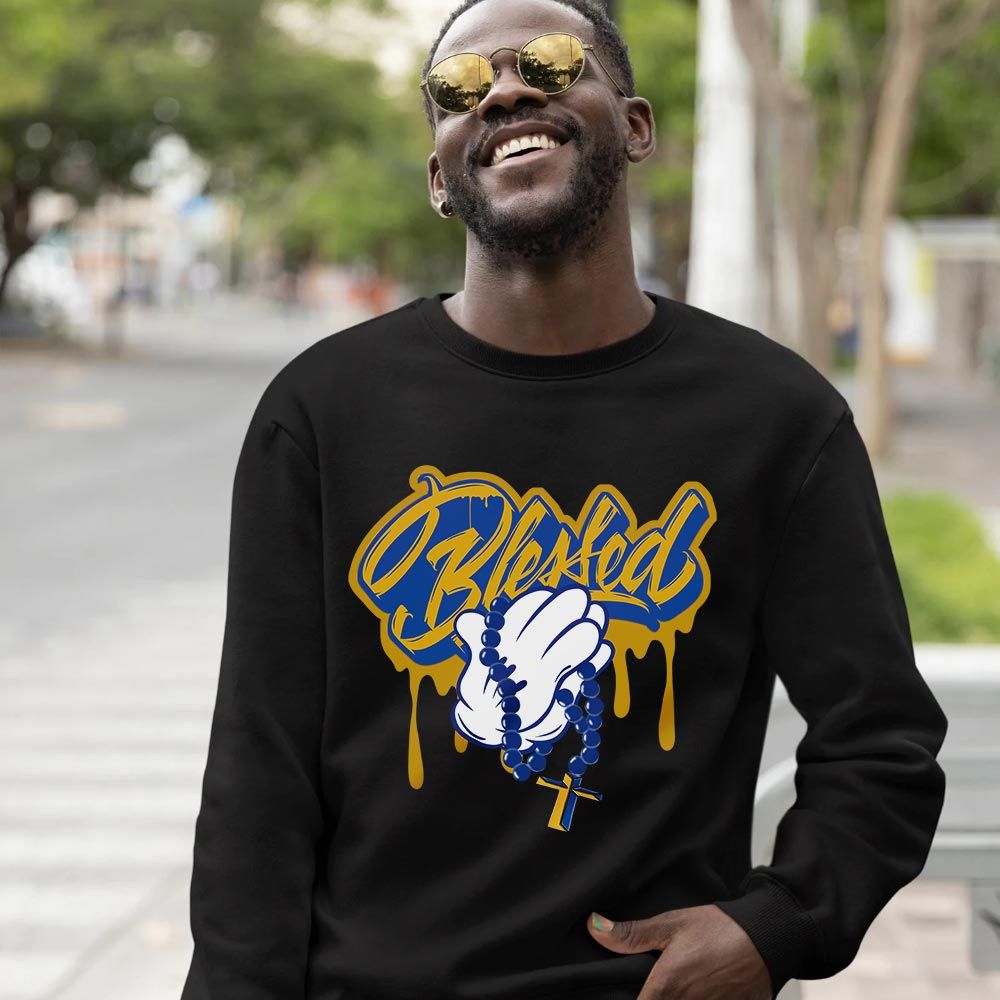 Blessed Drip Sneaker Shirt Match 2023 Laney 1s, Jordan 1 Retro High Laney MKO T-Shirt Blessed Drip Sneaker Shirt Match 2023 Laney 1s, Jordan 1 Retro High Laney MKO T-Shirt