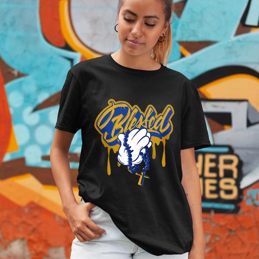 Blessed Drip Sneaker Shirt Match 2023 Laney 1s, Jordan 1 Retro High Laney MKO T-Shirt Blessed Drip Sneaker Shirt Match 2023 Laney 1s, Jordan 1 Retro High Laney MKO T-Shirt