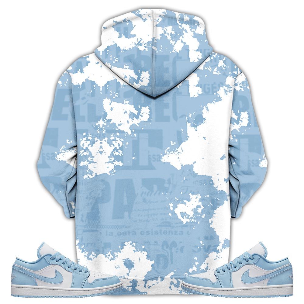 Blessed Drip Sneaker Shirt Match Air Max 97 Metallic Gold, Jordan 1 Low Ice Blue Hoodie Sweatshirt Tee All Over Print MKO Shirt