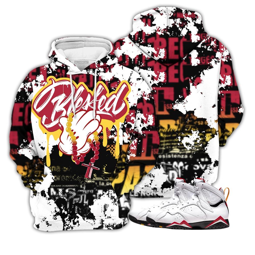 Blessed Drip Sneaker Shirt Match Cardinal 7S, Jordan 7 Retro Cardinal Hoodie Sweatshirt Tee All Over Print MKO Shirt Blessed Drip Sneaker Shirt Match Cardinal 7S, Jordan 7 Retro Cardinal Hoodie Sweatshirt Tee All Over Print MKO Shirt