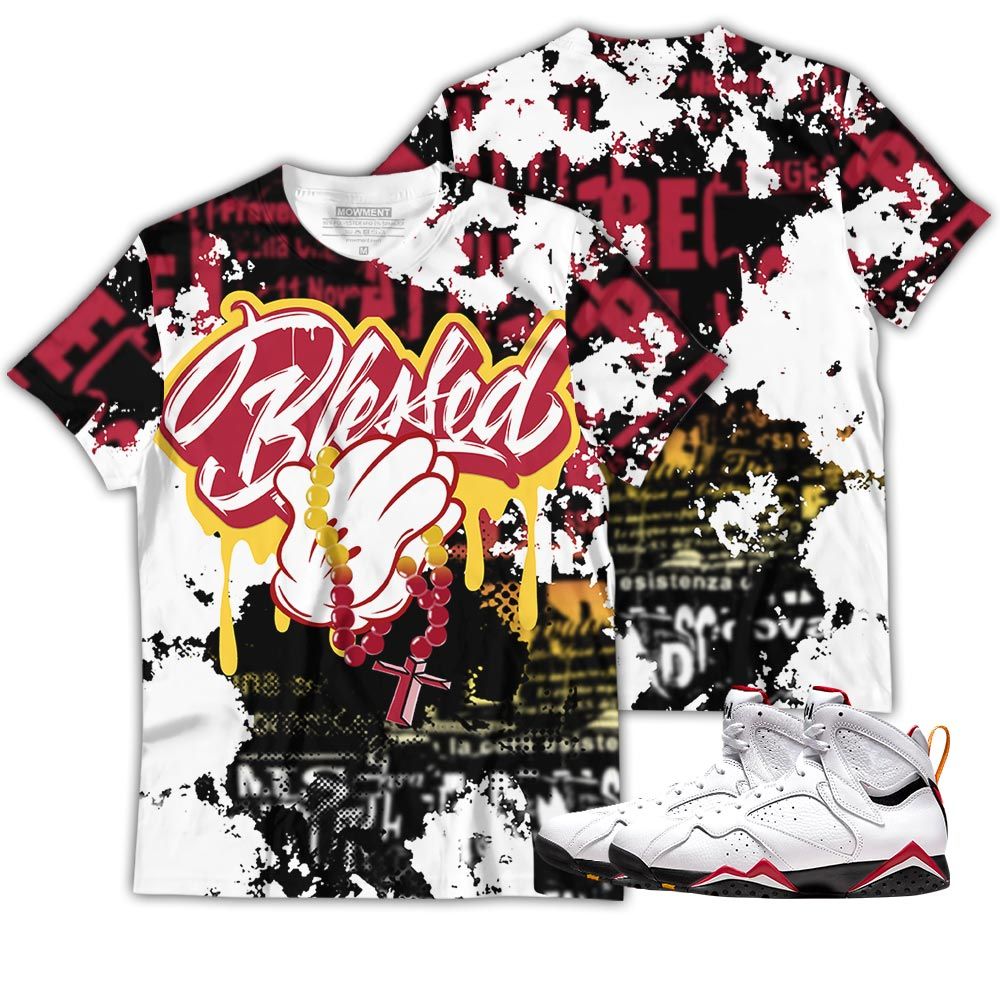 Blessed Drip Sneaker Shirt Match Cardinal 7S, Jordan 7 Retro Cardinal Hoodie Sweatshirt Tee All Over Print MKO Shirt Blessed Drip Sneaker Shirt Match Cardinal 7S, Jordan 7 Retro Cardinal Hoodie Sweatshirt Tee All Over Print MKO Shirt