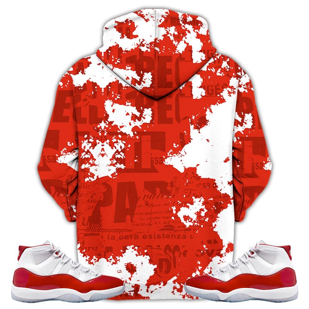 Blessed Drip Sneaker Shirt Match Cherry 11S, Jordan 11 Retro Cherry Hoodie Sweatshirt Tee All Over Print MKO Shirt
