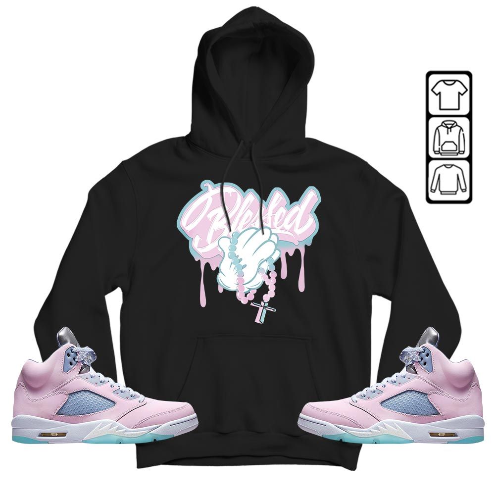 Blessed Drip Sneaker Shirt Match Easter 5s, Jordan 5 Retro Easter MKO T-Shirt