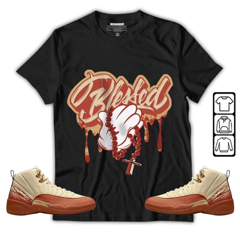 Blessed Drip Sneaker Shirt Match Eastside Golf 12s, Jordan 12 Retro Eastside Golf MKO T-Shirt