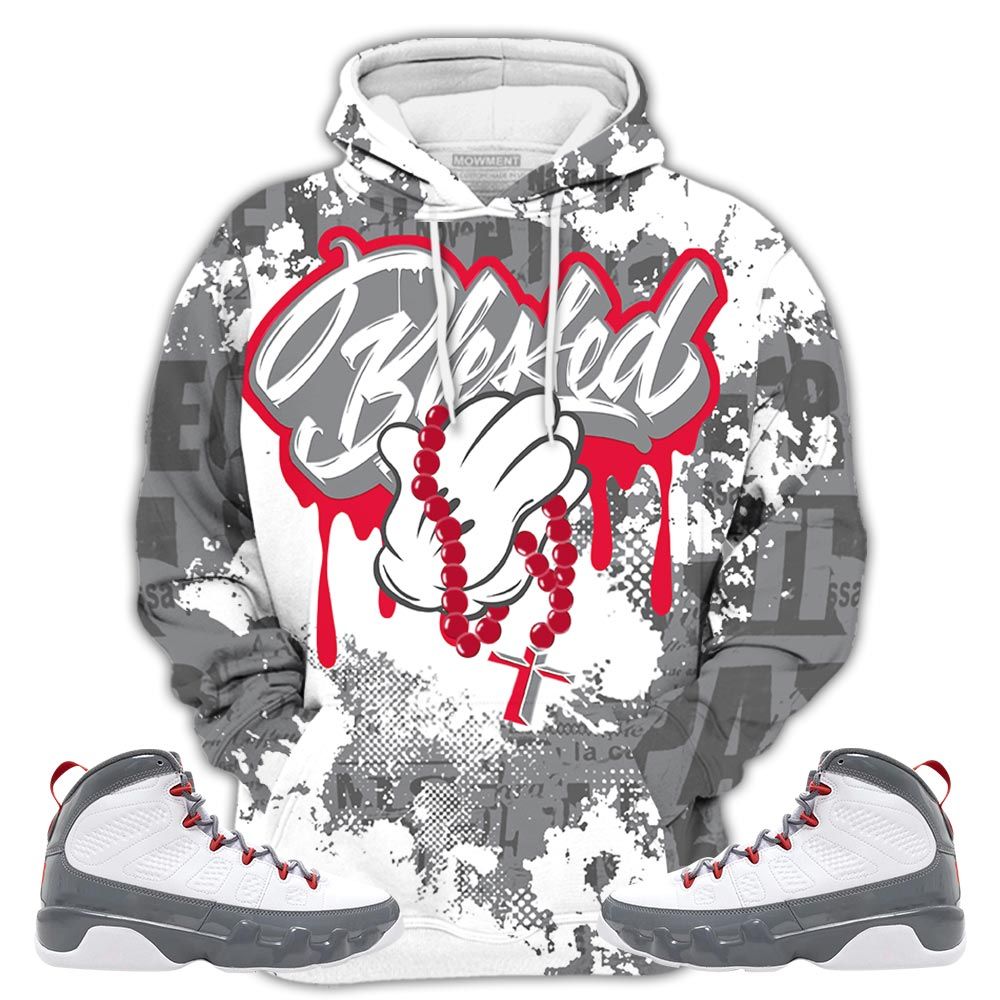 Blessed Drip Sneaker Shirt Match Fire Red 9S, Jordan 9 Retro Fire Red Hoodie Sweatshirt Tee All Over Print MKO Shirt Blessed Drip Sneaker Shirt Match Fire Red 9S, Jordan 9 Retro Fire Red Hoodie Sweatshirt Tee All Over Print MKO Shirt