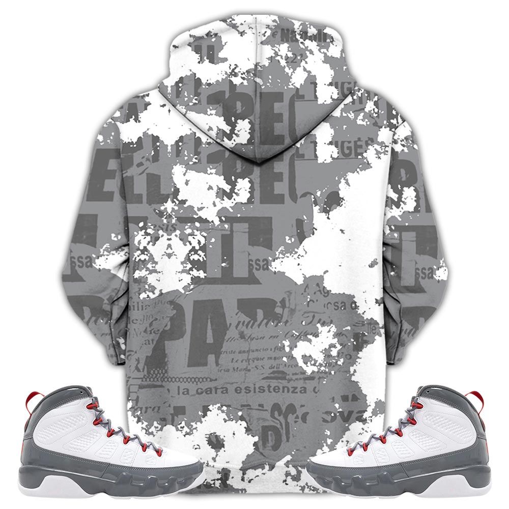 Blessed Drip Sneaker Shirt Match Fire Red 9S, Jordan 9 Retro Fire Red Hoodie Sweatshirt Tee All Over Print MKO Shirt