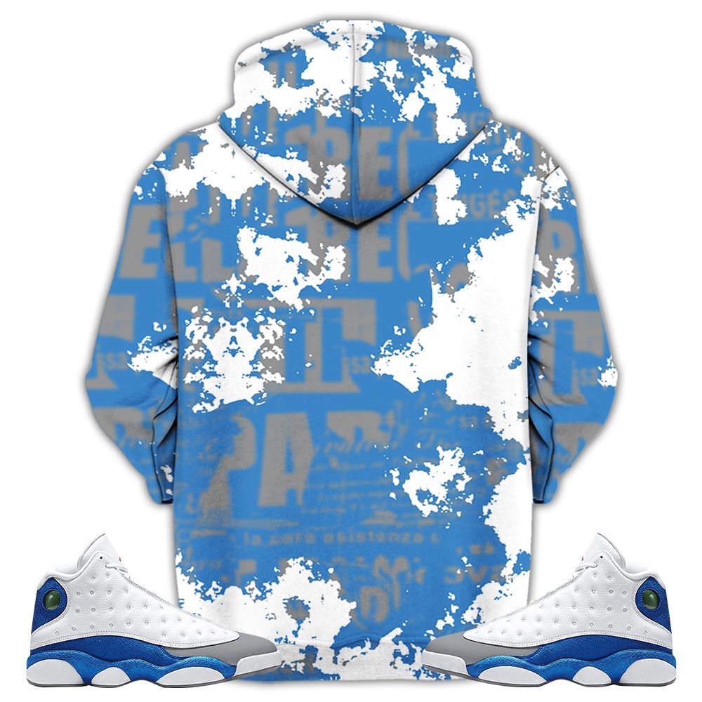Blessed Drip Sneaker Shirt Match French Blue 13S, Jordan 13 French Blue Hoodie Sweatshirt Tee All Over Print MKO Shirt