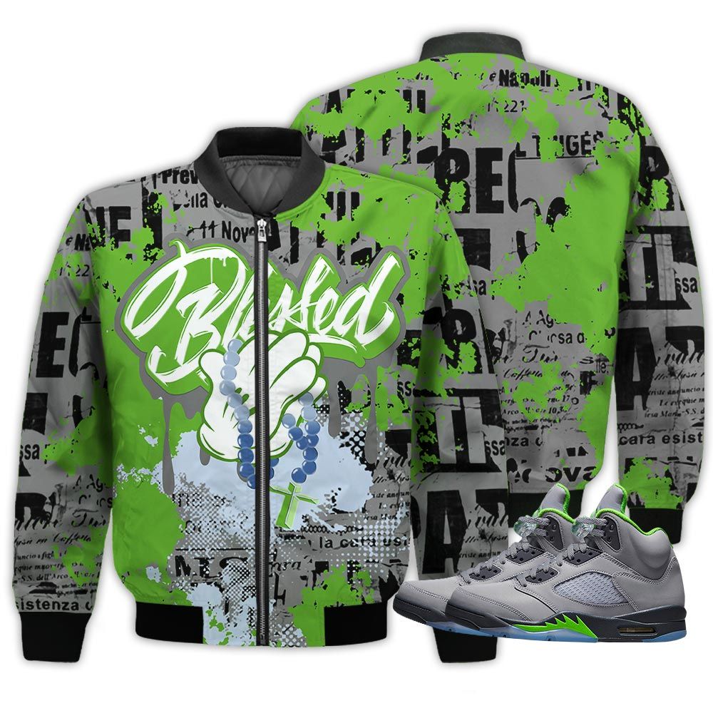 Blessed Drip Sneaker Shirt Match Green Bean 5S, Jordan 5 Retro Green Bean Hoodie Sweatshirt Tee All Over Print MKO Shirt Blessed Drip Sneaker Shirt Match Green Bean 5S, Jordan 5 Retro Green Bean Hoodie Sweatshirt Tee All Over Print MKO Shirt