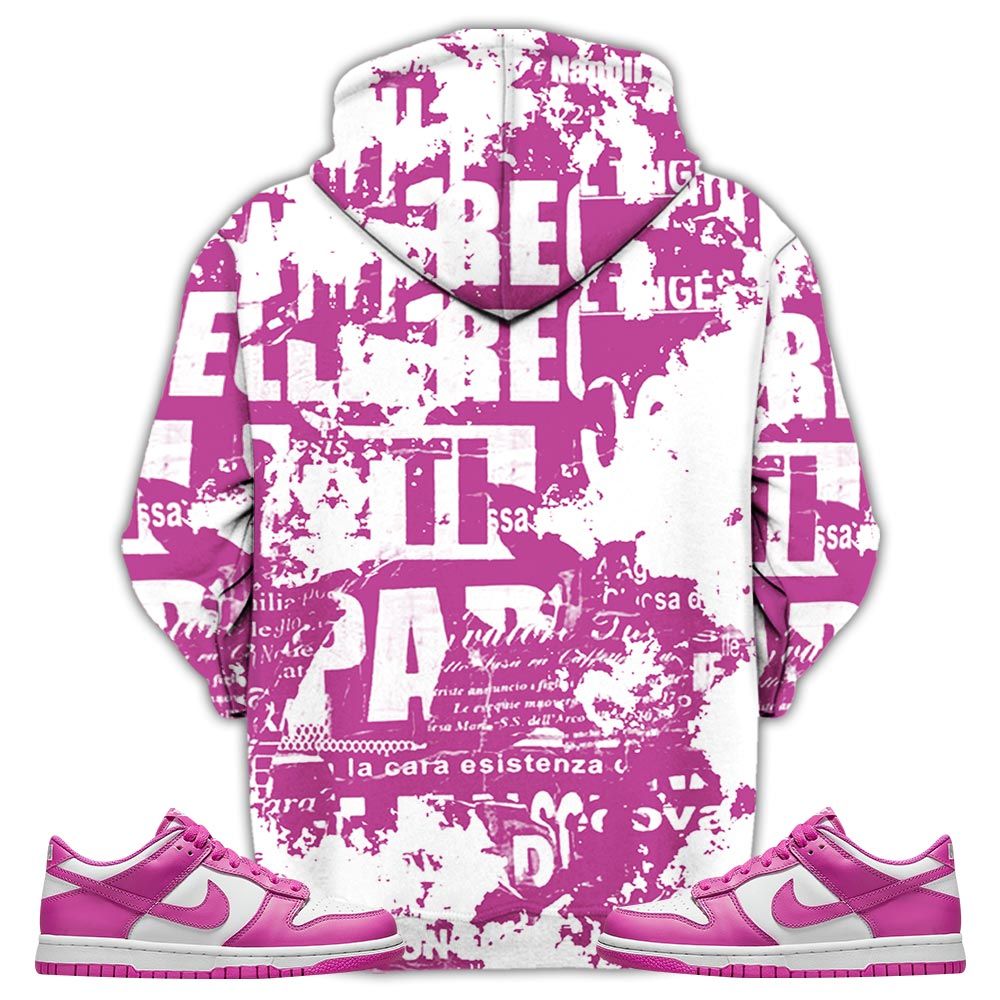 Blessed Drip Sneaker Shirt Match Gs Active Fuchsia, Dunk Low Active Fuchsia Hoodie Sweatshirt Tee All Over Print MKO Shirt