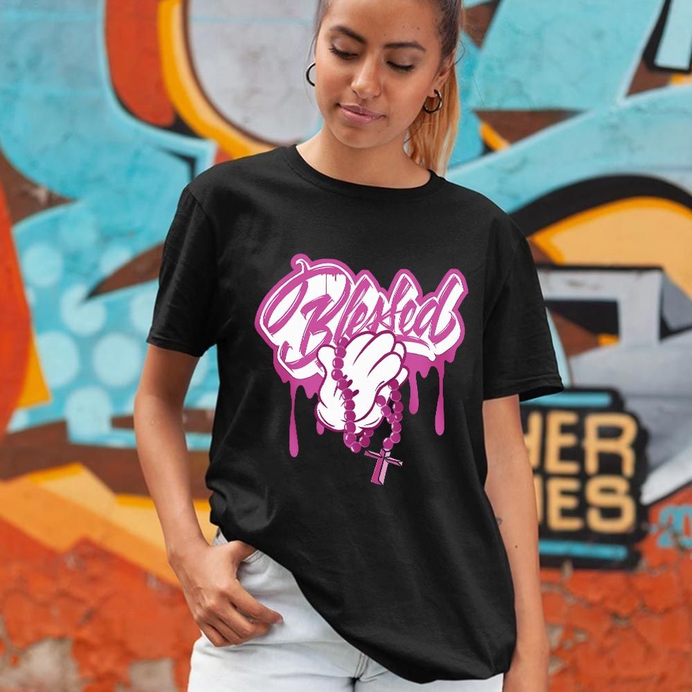 Blessed Drip Sneaker Shirt Match GS Active Fuchsia, Dunk Low Active Fuchsia MKO T-Shirt Blessed Drip Sneaker Shirt Match GS Active Fuchsia, Dunk Low Active Fuchsia MKO T-Shirt