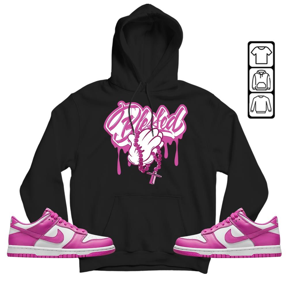 Blessed Drip Sneaker Shirt Match GS Active Fuchsia, Dunk Low Active Fuchsia MKO T-Shirt Blessed Drip Sneaker Shirt Match GS Active Fuchsia, Dunk Low Active Fuchsia MKO T-Shirt