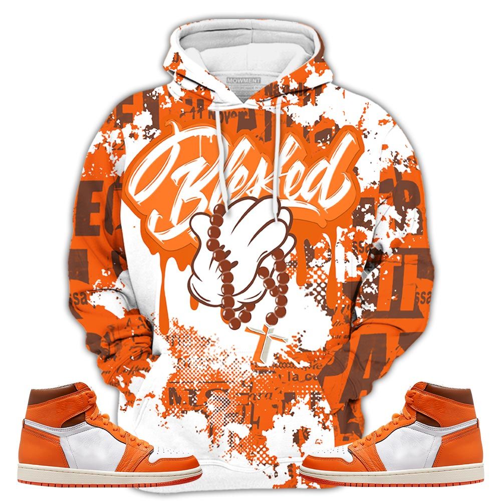 Blessed Drip Sneaker Shirt Match High Og Starfish 1S, Jordan 1 Retro High Og Starfish Hoodie Sweatshirt Tee All Over Print MKO Shirt Blessed Drip Sneaker Shirt Match High Og Starfish 1S, Jordan 1 Retro High Og Starfish Hoodie Sweatshirt Tee All Over Print MKO Shirt