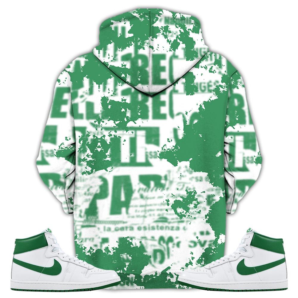 Blessed Drip Sneaker Shirt Match Low Infrared 6S, Air Ship Sp Pine Green Hoodie Sweatshirt Tee All Over Print MKO Shirt