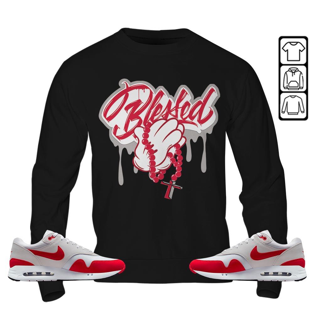 Blessed Drip Sneaker Shirt Match Max 1 86 University Red, Air Max 1 86 Big Bubble MKO T-Shirt Blessed Drip Sneaker Shirt Match Max 1 86 University Red, Air Max 1 86 Big Bubble MKO T-Shirt