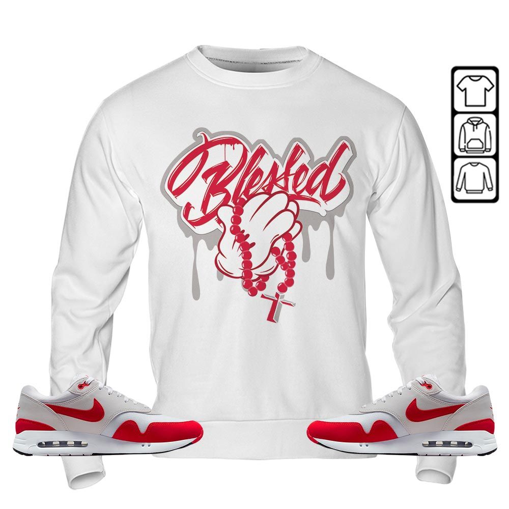 Blessed Drip Sneaker Shirt Match Max 1 86 University Red, Air Max 1 86 Big Bubble MKO T-Shirt Blessed Drip Sneaker Shirt Match Max 1 86 University Red, Air Max 1 86 Big Bubble MKO T-Shirt