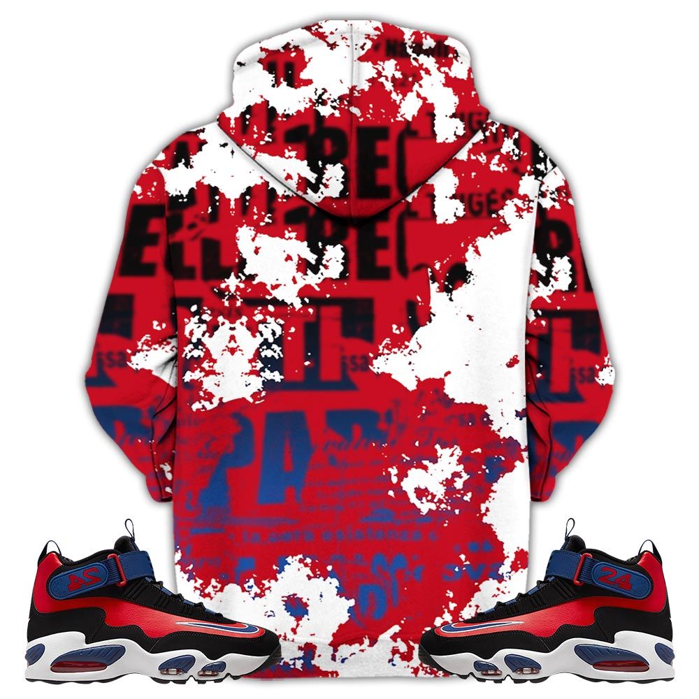 Blessed Drip Sneaker Shirt Match Max 1 Navy Red Black, Air Griffey Max 1 Black Red Navy Blue Hoodie Sweatshirt Tee All Over Print MKO Shirt
