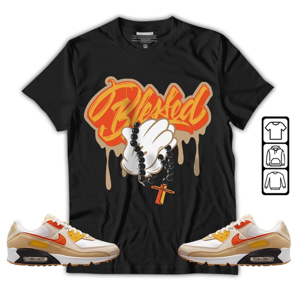 Blessed Drip Sneaker Shirt Match Max 97 Frank Rudy, Air Max 90 Air Pressure MKO T-Shirt