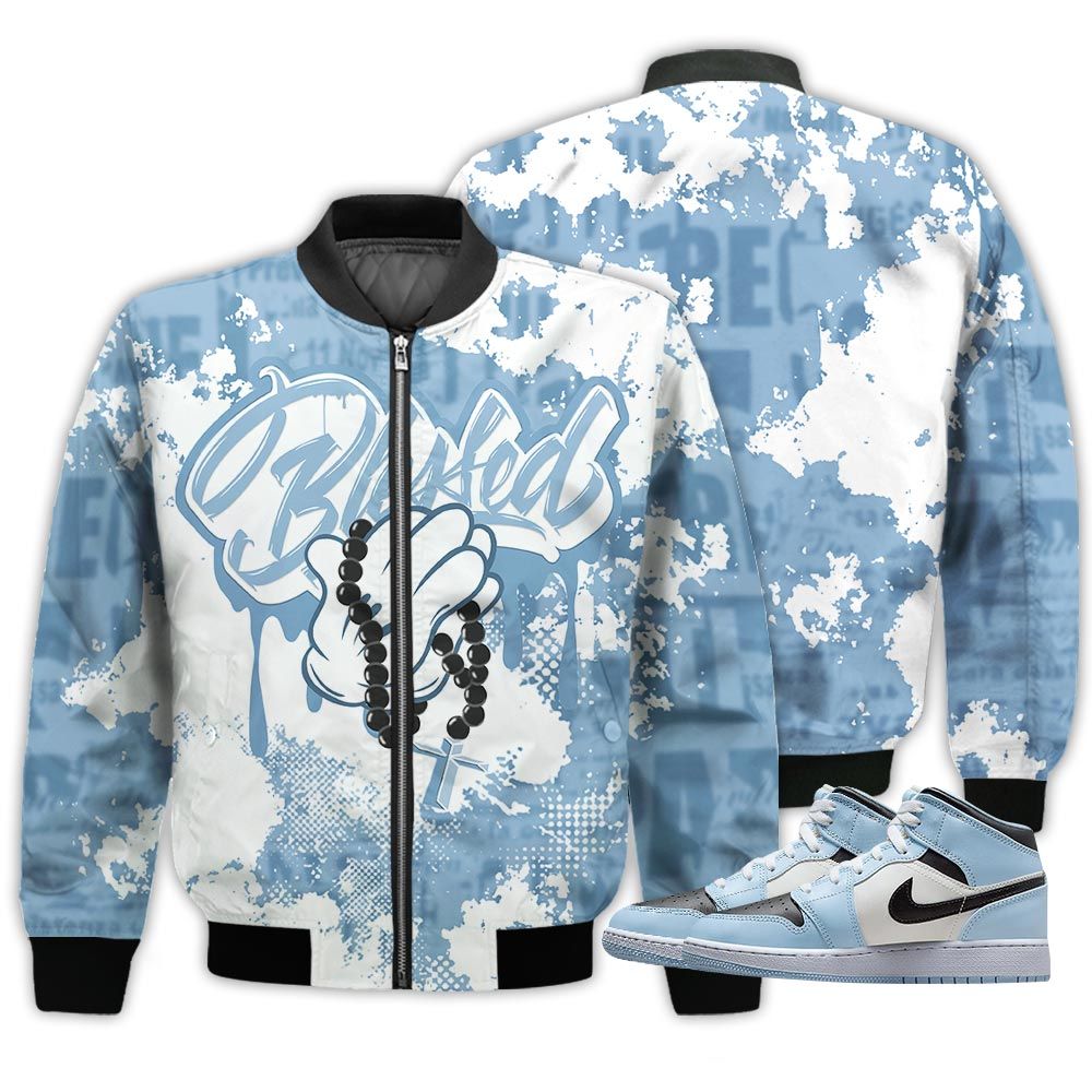Blessed Drip Sneaker Shirt Match Mid Ice Blue 1S, Jordan 1 Mid Ice Blue Hoodie Sweatshirt Tee All Over Print MKO Shirt Blessed Drip Sneaker Shirt Match Mid Ice Blue 1S, Jordan 1 Mid Ice Blue Hoodie Sweatshirt Tee All Over Print MKO Shirt