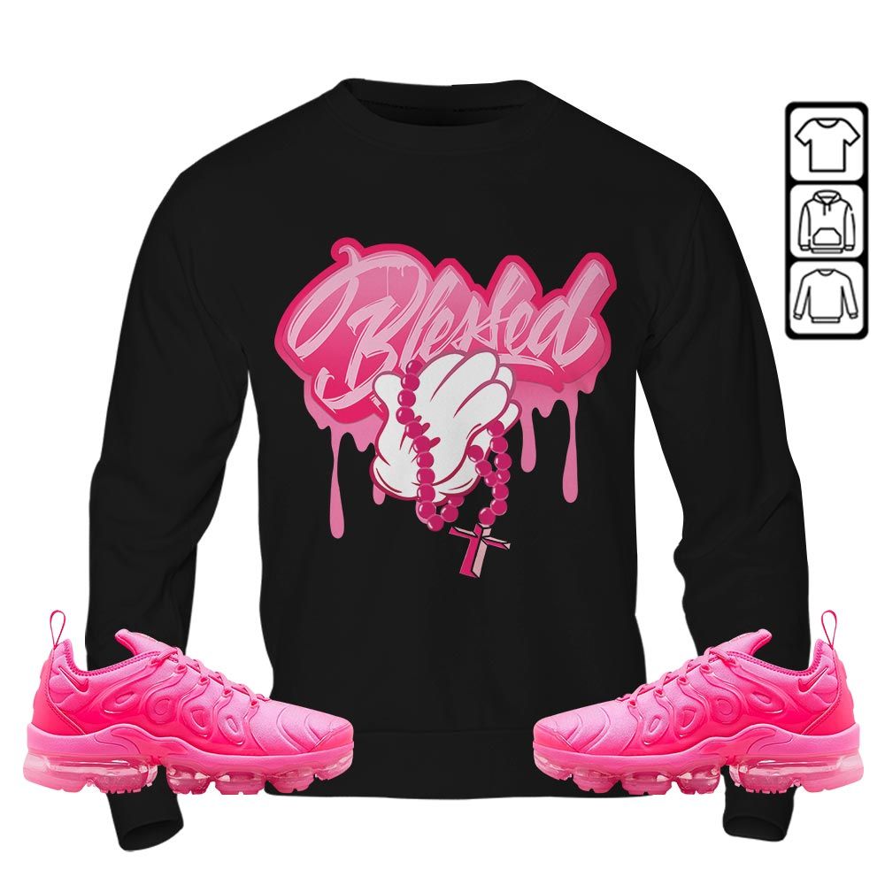 Blessed Drip Sneaker Shirt Match Plus Triple Pink, Air VaporMax Plus Triple Pink MKO T-Shirt Blessed Drip Sneaker Shirt Match Plus Triple Pink, Air VaporMax Plus Triple Pink MKO T-Shirt