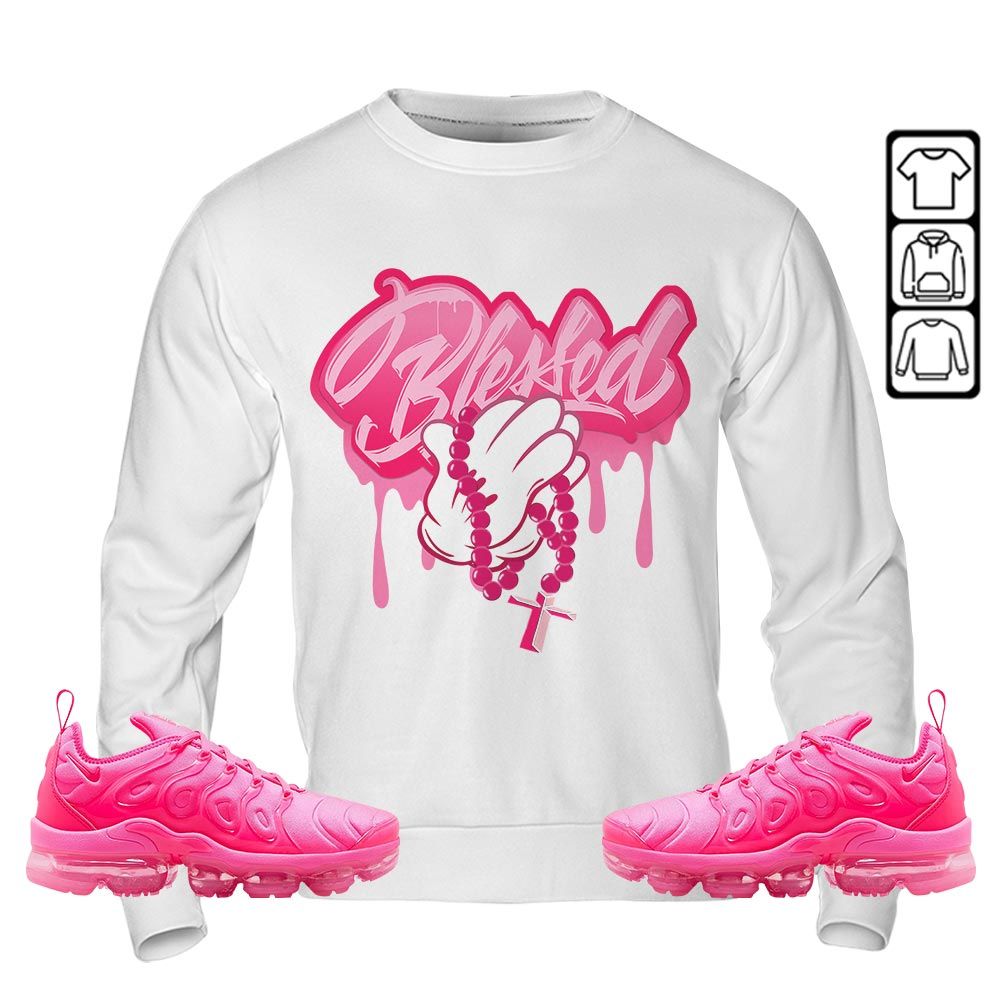 Blessed Drip Sneaker Shirt Match Plus Triple Pink, Air VaporMax Plus Triple Pink MKO T-Shirt Blessed Drip Sneaker Shirt Match Plus Triple Pink, Air VaporMax Plus Triple Pink MKO T-Shirt