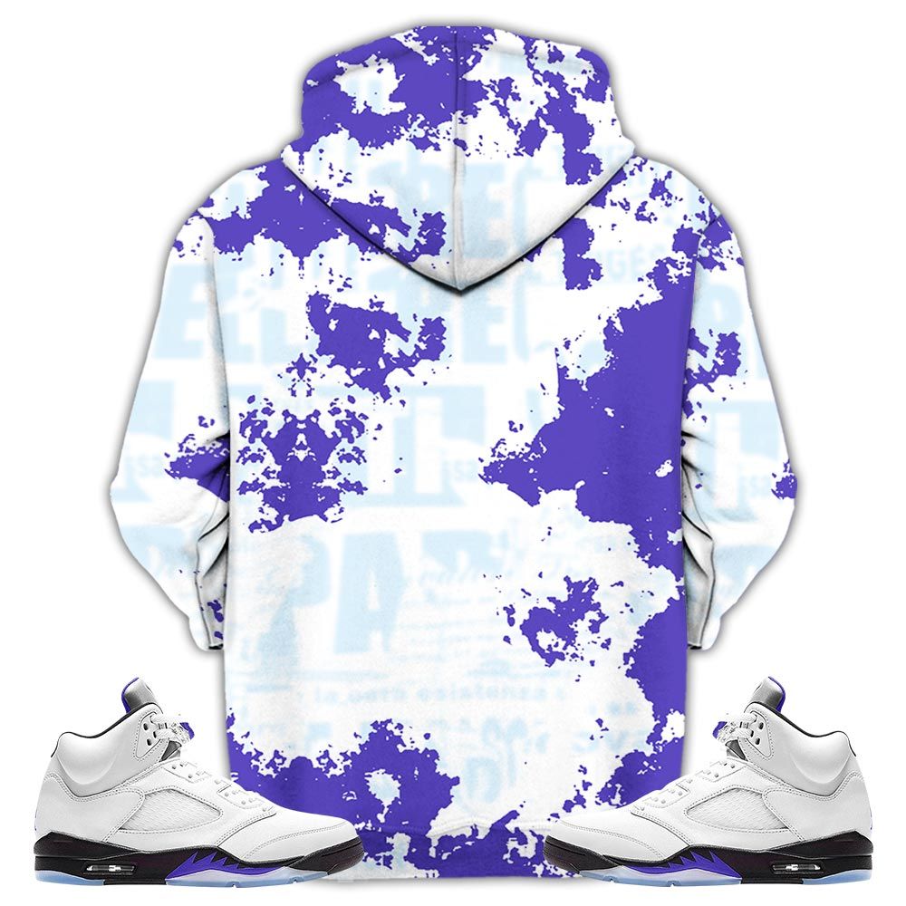 Blessed Drip Sneaker Shirt Match Retro Concord 5S, Jordan 5 Retro Concord Hoodie Sweatshirt Tee All Over Print MKO Shirt